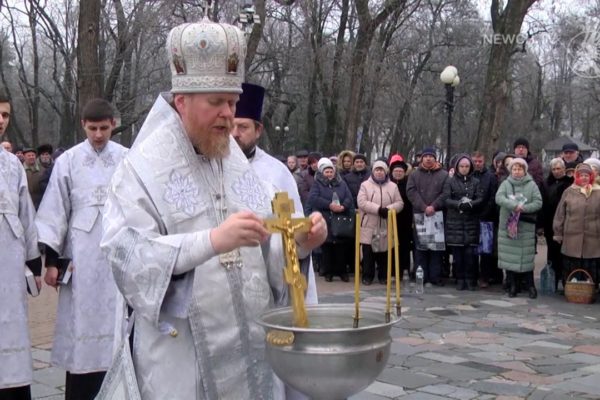 Водохреща святкують у Чернігові