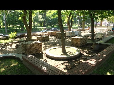 На Валу розпочали ремонт гарматної алеї
