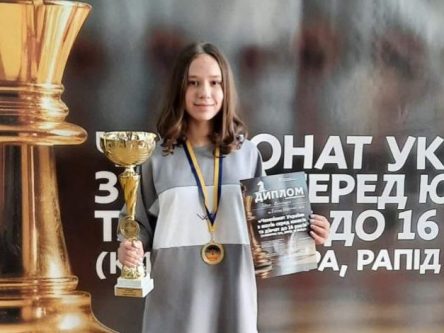 Чернігівка виборола перемогу в турнірі з шахів на Чемпіонаті України