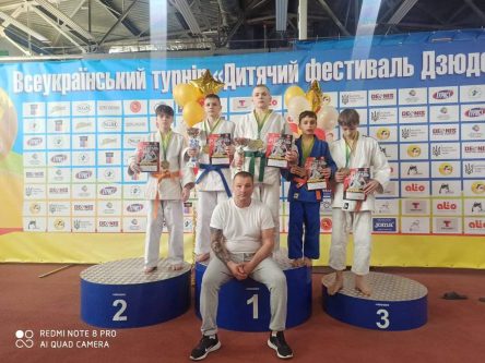 Дзюдоїсти Чернігова привезли медалі з турніру «Х Дитячий фестиваль дзюдо»